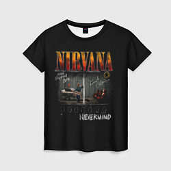 Женская футболка Nirvana heart shaped box
