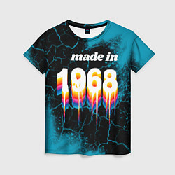 Футболка женская Made in 1968: liquid art, цвет: 3D-принт