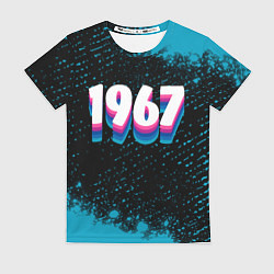 Футболка женская Made in 1967: vintage art, цвет: 3D-принт