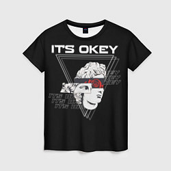 Футболка женская Its okey, цвет: 3D-принт