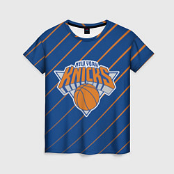 Футболка женская Нью-Йорк Никс - НБА, цвет: 3D-принт