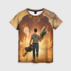 Футболка женская Serious Sam, цвет: 3D-принт