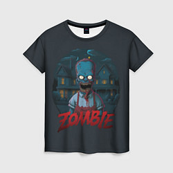 Женская футболка Zombie Simpsons
