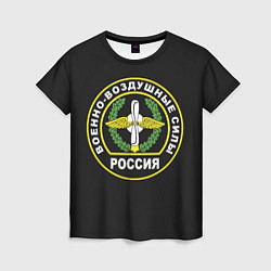 Футболка женская ВВС - Россия, цвет: 3D-принт