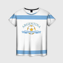 Футболка женская Аргентина форма, цвет: 3D-принт