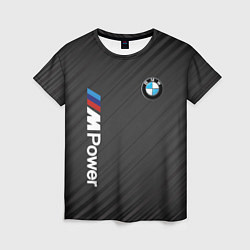 Женская футболка BMW power m