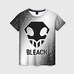 Футболка женская Bleach glitch на светлом фоне, цвет: 3D-принт