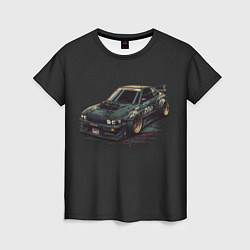 Женская футболка Nissan Skyline 2000 gtr