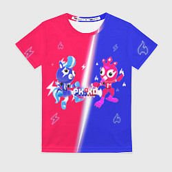 Женская футболка Нулевая Гравитация PK XD