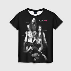 Женская футболка Blackpink girl group