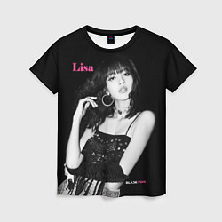 Футболка женская Blackpink lovely Lisa, цвет: 3D-принт