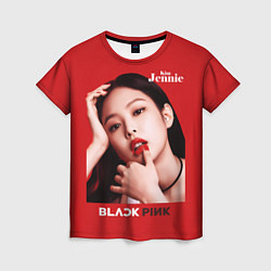 Футболка женская Blackpink Beautiful Jennie, цвет: 3D-принт