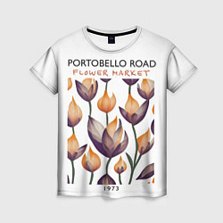 Футболка женская Portobello Road Market, цвет: 3D-принт