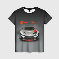 Футболка женская Audi sport - racing car - extreme, цвет: 3D-принт