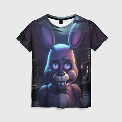 Футболка женская Bonnie FNAF, цвет: 3D-принт