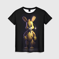 Футболка женская Spring Bonnie Five Nights at Freddys, цвет: 3D-принт