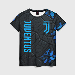 Футболка женская Juventus logo, цвет: 3D-принт