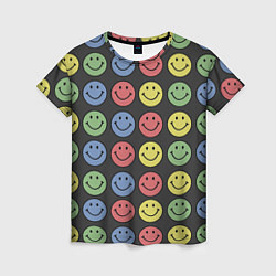Женская футболка Smiley