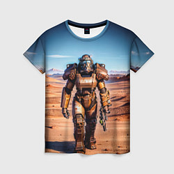Женская футболка Fallout power