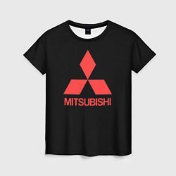 Футболка женская Mitsubishi sportcar, цвет: 3D-принт