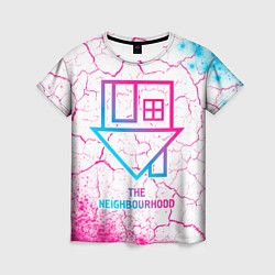 Футболка женская The Neighbourhood neon gradient style, цвет: 3D-принт