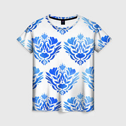 Футболка женская Floral pattern - watercolor, цвет: 3D-принт