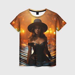 Футболка женская Красавица ведьма, цвет: 3D-принт