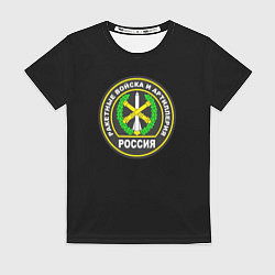 Женская футболка Ракетные войска РФ