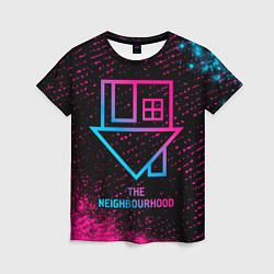 Футболка женская The Neighbourhood - neon gradient, цвет: 3D-принт