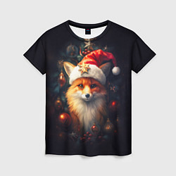 Футболка женская New year s fox, цвет: 3D-принт