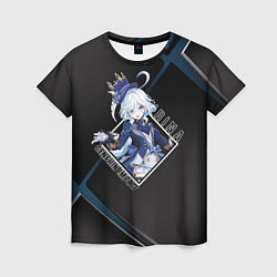 Женская футболка Фурина в ромбе