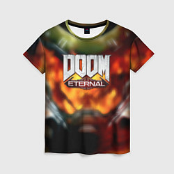 Футболка женская Doom eternal games, цвет: 3D-принт
