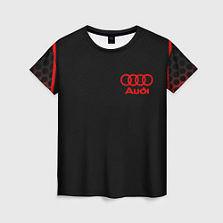 Футболка женская Audi sport geometry, цвет: 3D-принт