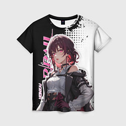 Женская футболка Кафка из хонкай