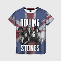 Футболка женская Rolling Stones - Great britain, цвет: 3D-принт