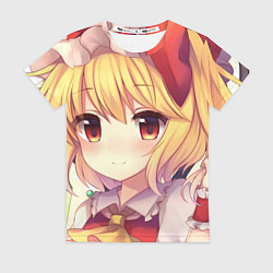 Женская футболка Touhou Project Flandre cute smile