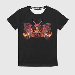 Футболка женская Дракон мастер - DnD, цвет: 3D-принт