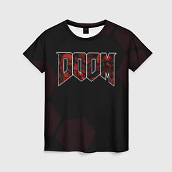 Футболка женская Doom mick gordon, цвет: 3D-принт