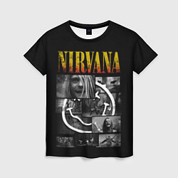 Футболка женская Nirvana forever, цвет: 3D-принт