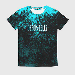 Женская футболка Dead Cells брызги красок