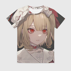Футболка женская Touhou Project Flandre милая, цвет: 3D-принт