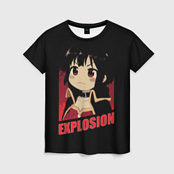 Футболка женская Megumin Explosion, цвет: 3D-принт