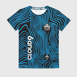 Женская футболка Cloud9 - weather pattern