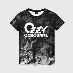 Футболка женская Ozzy Osbourne black graphite, цвет: 3D-принт