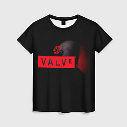 Футболка женская Valve afro logo, цвет: 3D-принт