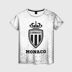 Футболка женская Monaco sport на светлом фоне, цвет: 3D-принт