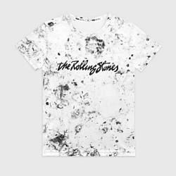 Футболка женская Rolling Stones dirty ice, цвет: 3D-принт