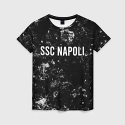 Женская футболка Napoli black ice