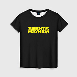 Женская футболка Agents of Mayhem
