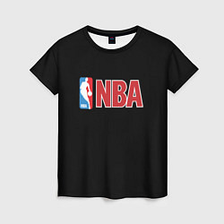 Женская футболка NBA logo